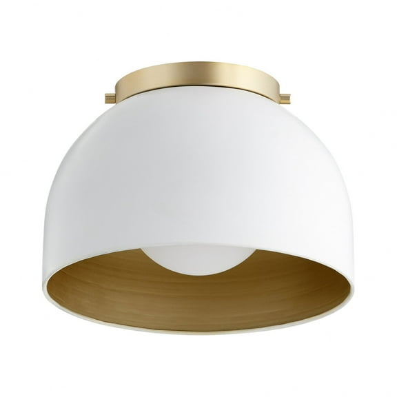 Quorum Lighting - Ceiling Mount - Dome - 1 Light Flush Mount in style - 11.25