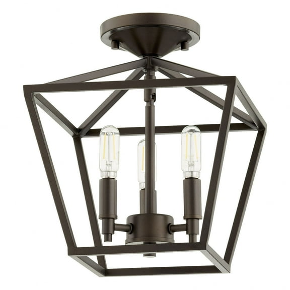 Quorum Lighting - Three Light Dual Mount - Ceiling Mount - Gabriel - 3 Light