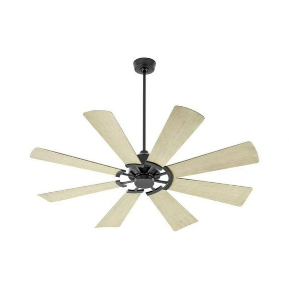 Quorum Mod 72" Patio Fan - Matte Black - 30728-59