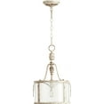 thumbnail image 1 of Quorum Lighting Salento 1-Light Pendant, Persian White, 11.5W, 18H, 1 of 7