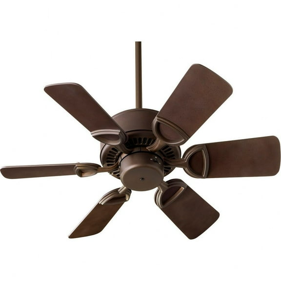 43306-86-Quorum Lighting-Estate - Ceiling Fan in Transitional style - 30 inches wide by 12 inches high-Oiled Bronze Finish-Oiled Bronze Blade Color