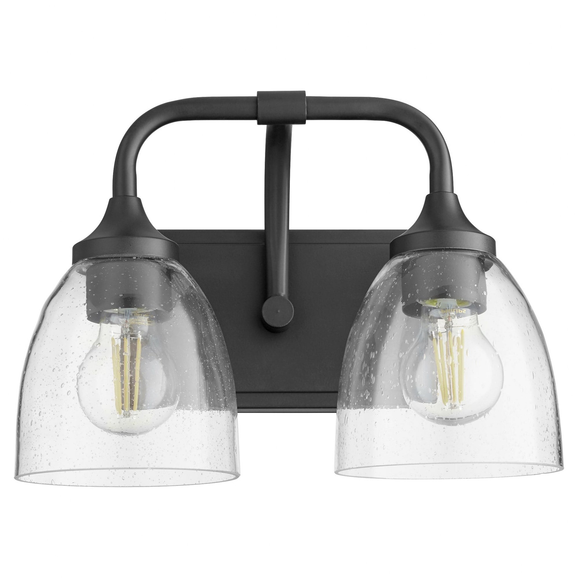 Enclave 2 - Light Matte Black / Black Wall Sconce
