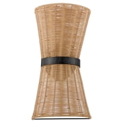 Quorum International 5123-59 Fairview 2 Light 15 Tall Wall Sconce - Black