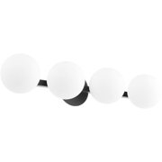 4 Light Globe Vanity Light 29.75 Inches Wide by Quorum - 539-4-59