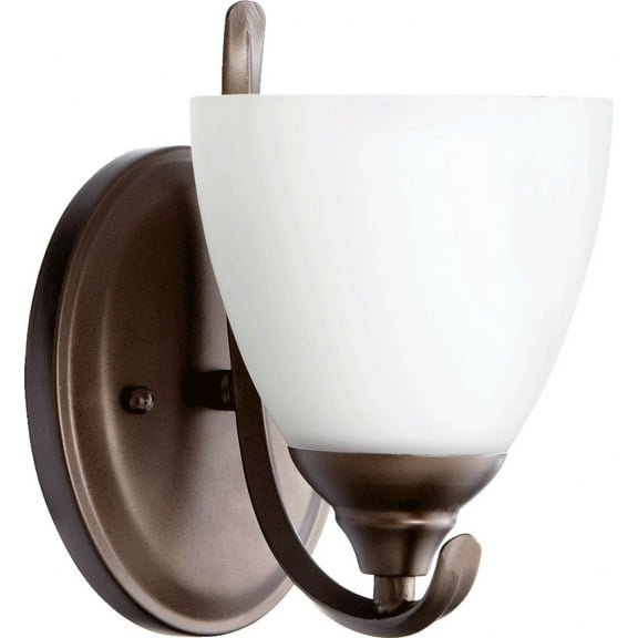 Quorum Lighting Powell 1-Light Oiled Bronze Wall Sconce