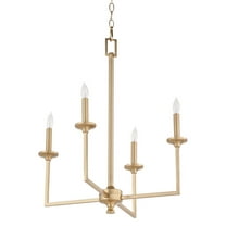Quorum International 6005-4 Eldorado 4 Light 22" Wide Taper Candle Style Chandelier -