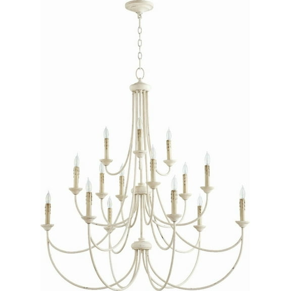 Quorum Lighting - 15 Light Chandelier - Chandelier - Brooks - Fifteen Light