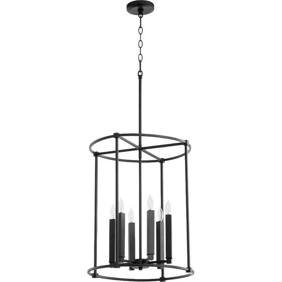 Quorum Lighting - Olympus - 6 Light Entry Foyer In Soft Contemporary Style-22