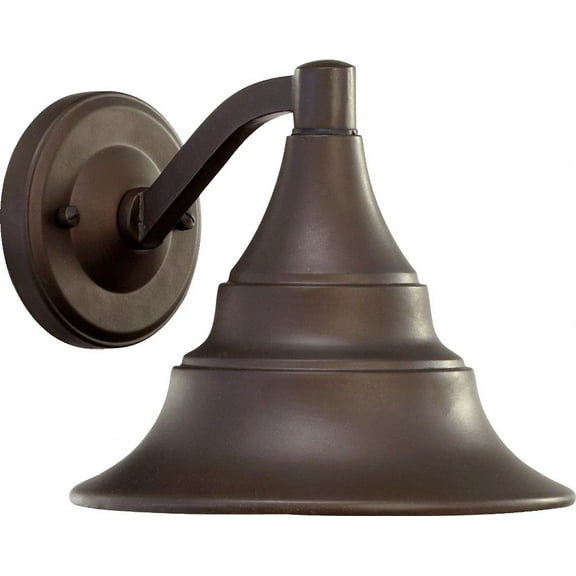 Quorum Lighting Sombra 1-Light Oiled Bronze Outdoor Wall Sconce