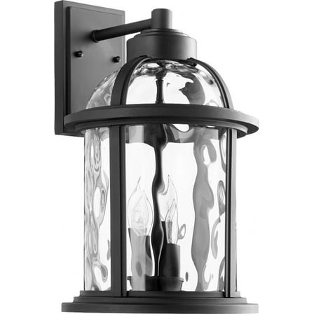 Quorum Lighting Winston 4-Light Noir Outdoor Wall Sconce