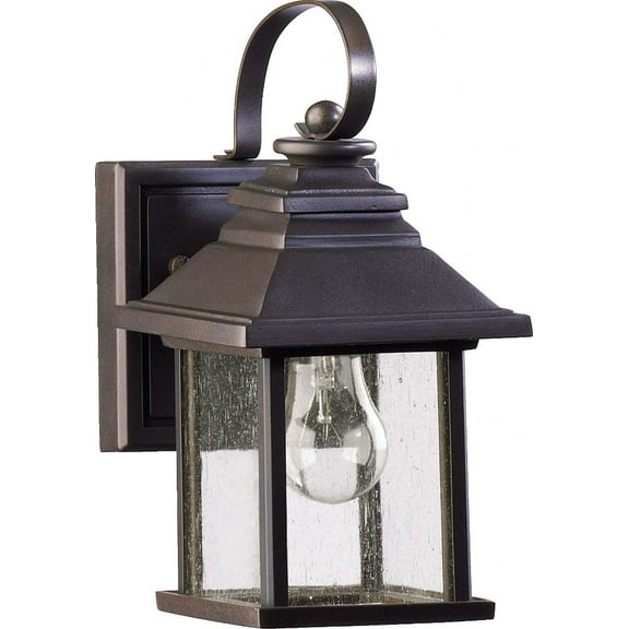 Quorum Lighting Pearson Oiled Bronze Outdoor Wall Sconce
