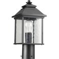 thumbnail image 1 of Quorum International 7942-7 Pearson 1 Light 15" Tall Outdoor Single Head Post Light - Noir, 1 of 2