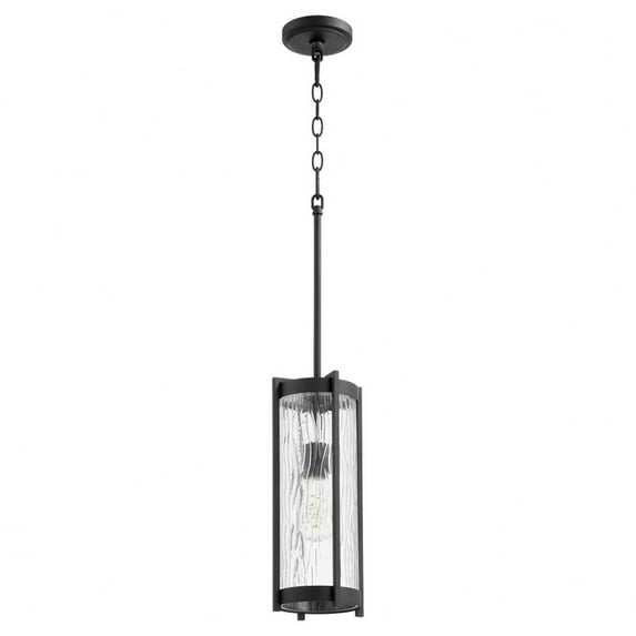 Quorum Lighting - One Light Pendant - Pendant - Chisseled - 1 Light Pendant in
