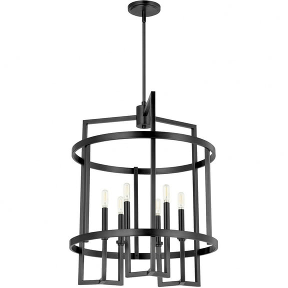 Quorum Lighting - Merrick - 6 Light Entry Foyer In Traditional Style-26.75