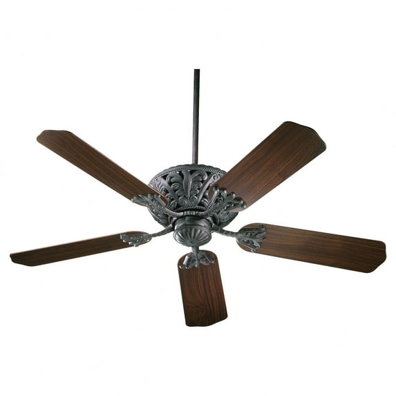 Quorum International 85525-44 Windsor 52 inch Toasted Sienna with Rosewood Blades Ceiling Fan