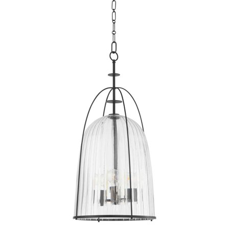 Quorum International 864-3 Alice 3 Light 16" Wide Pendant - Black