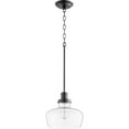 thumbnail image 1 of 8831-69 Quorum Lighting 1 Light Pendant in Transitional style - 9.75 inches wide by 10.63 inches high-Noir Finish    -Traditional Installation, 1 of 3