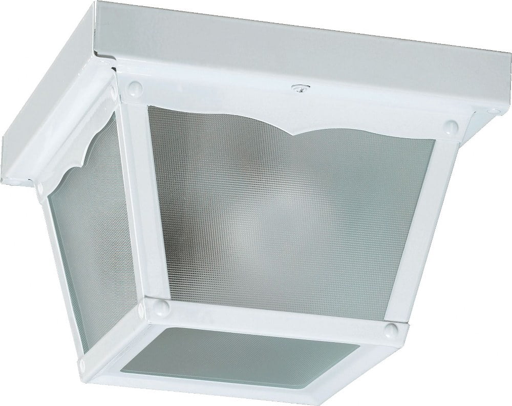 Quorum Lighting - Ceiling Mount - 1 Light Outdoor Cage Flush Mount in style -