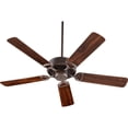 thumbnail image 1 of 43525-86-Quorum Lighting-Estate - Ceiling Fan in Traditional style - 52 inches wide by 12.09 inches high-Oiled Bronze Finish-Oiled Bronze/Walnut Blade, 1 of 3