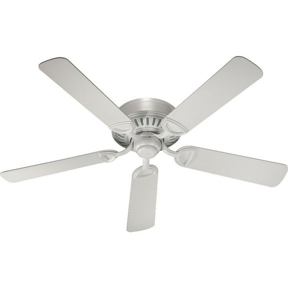 51525-8-Quorum Lighting-Medallion - Ceiling Fan in Traditional style - 52 inches wide by 7.48 inches high-Studio White Finish-Studio White Blade Color