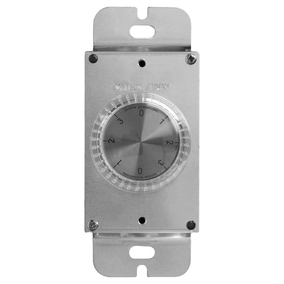7-1196-0-Quorum Lighting-Accessory - 3-Speed Rotary Wall Control