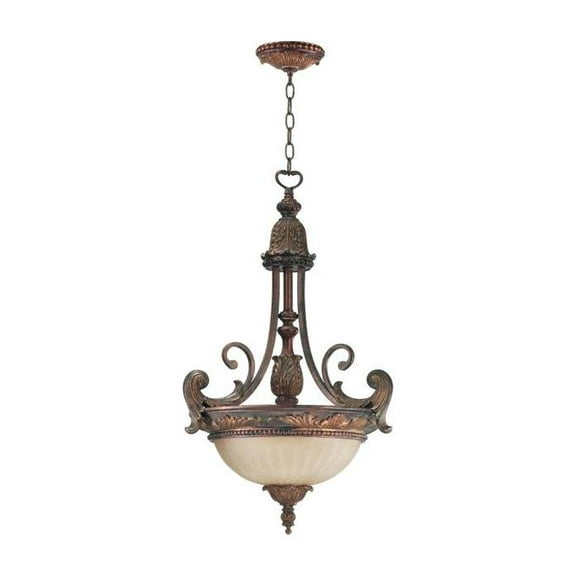 Quorum International Q8230-3 Madeleine 3 Light Bowl Shaped Pendant - Gold