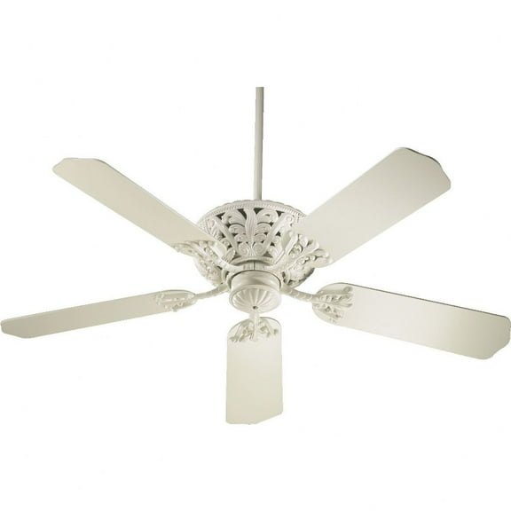 Quorum 85525-67 Windsor 52" 5-Blade Indoor Ceiling Fan in Antique White