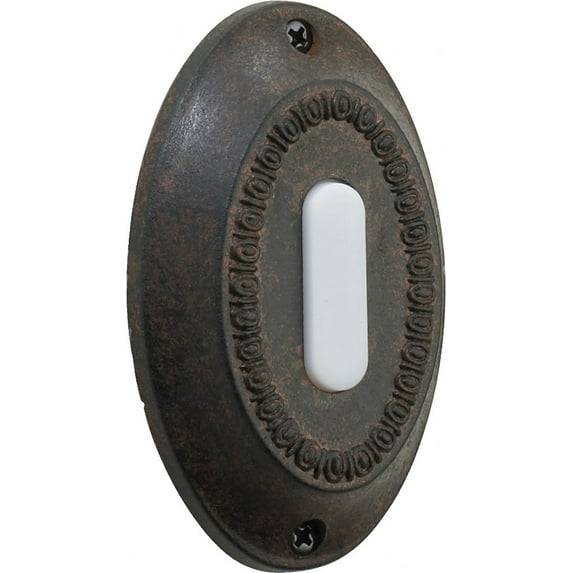 Quorum Lighting - Accessory - Basic Oval Door Chime Button In Traditional