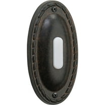 Quorum Lighting - Accessory - Traditional Oval Door Chime Button-4.25 Inches