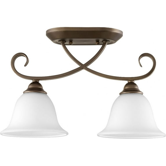 Quorum Lighting - Celesta - 2 Light Semi-Flush Mount in Quorum Home Collection