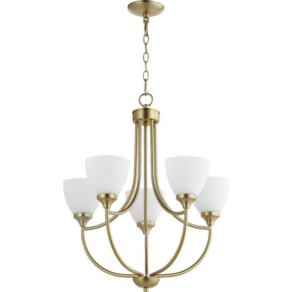 Quorum Lighting - Five Light Chandelier - Chandelier - Enclave - 5 Light
