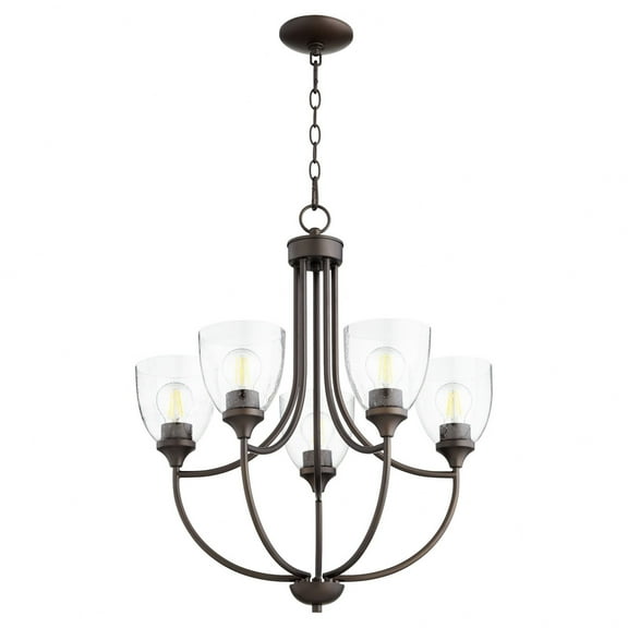 Quorum Lighting - Five Light Chandelier - Chandelier - Enclave - 5 Light