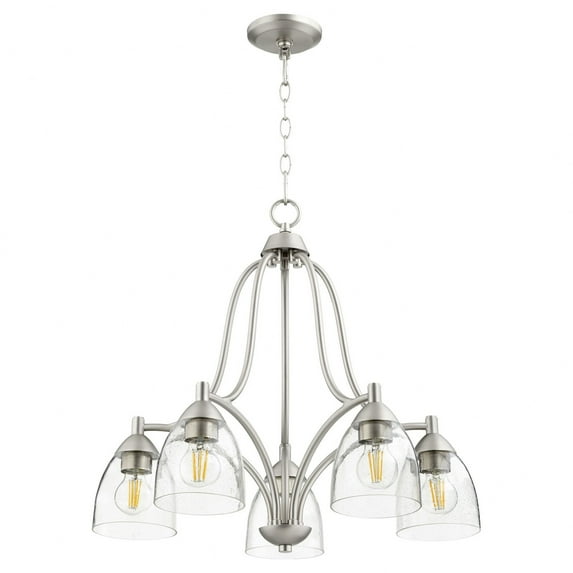 Quorum Lighting - Five Light Chandelier - Nook - Barkley - 5 Light Nook