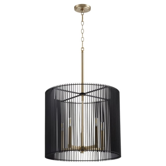 Quorum Lighting - Five Light Pendant - Finura - 5 Light Pendant in Soft