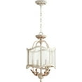 thumbnail image 1 of Quorum Lighting Salento 4-Light Dual Mount Pendant, Persian White, 13W, 20.5H, 1 of 7