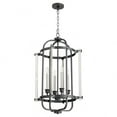 thumbnail image 1 of 6864-4-69 Quorum Lighting 4 Light Entry Pendant in style - 16.5 inches wide by 31 inches high     -Traditional Installation, 1 of 2