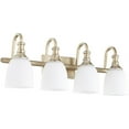 thumbnail image 1 of Quorum Lighting Richmond Glass 4-Light Aged Silver Leaf Wall Sconce, 1 of 2