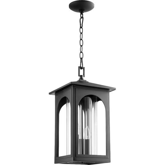 704-9-69-Quorum Lighting-Harbor - 3 Light Pendant In Transitional Style-18.25 Inches Tall and 9.5 Inches Wide -Traditional Installation