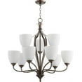 thumbnail image 1 of Quorum Lighting - Nine Light Chandelier - Chandelier - Jardin - 9 Light 2-Tier, 1 of 2