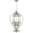 thumbnail image 1 of Quorum Lighting Bryant 9-Light Entry Pendant, Classic Nickel, 20W, 33.5H, 1 of 3