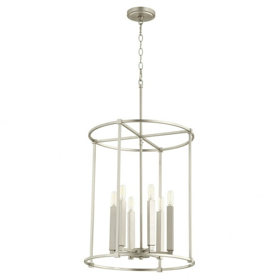 Quorum Lighting - Olympus - 6 Light Entry Foyer In Soft Contemporary Style-22