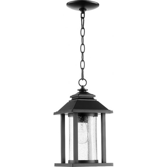 Quorum Lighting Crusoe 1-Light Noir Wall Sconce