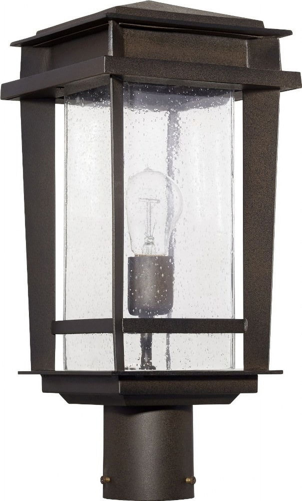 Quorum Lighting - One Light Post Mount - Post - Easton - 1 Light Outdoor Post