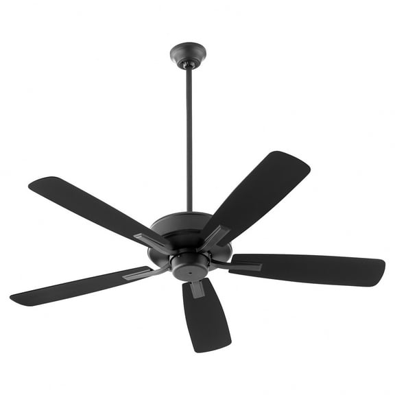 Quorum Lighting - Ovation - 5 Blade Ceiling Fan In Transitional Style-12.5