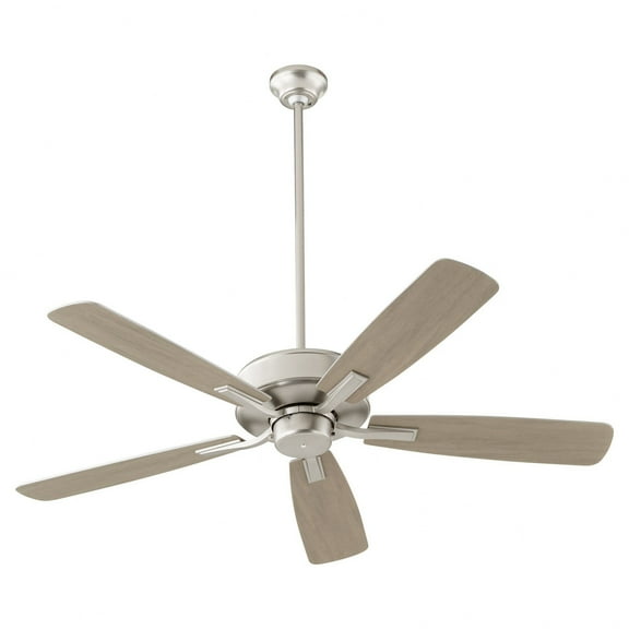 Open Box Quorum Lighting - Ovation - 5 Blade Ceiling Fan In Transitional Style-12.5