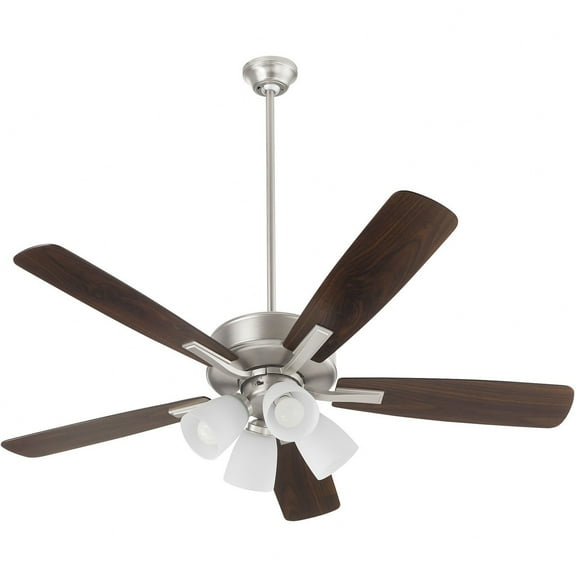 Quorum Lighting - Ovation - 5 Blade Ceiling Fan with Light Kit-18.25 Inches Tall