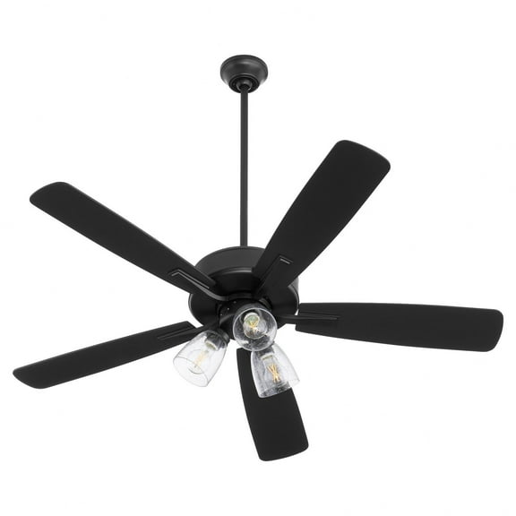 Quorum Lighting - Ovation - 5 Blade Ceiling Fan with Light Kit In Transitional