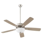 Quorum Lighting - Ovation - 5 Blade Ceiling Fan with Light Kit In Transitional