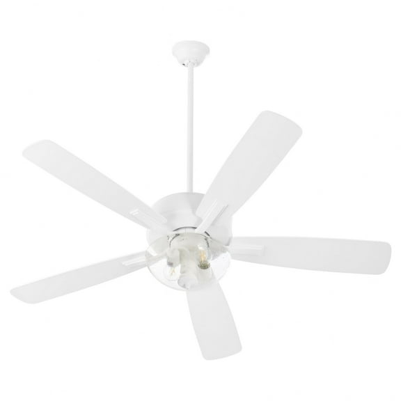 Quorum Lighting - Ovation - 5 Blade Ceiling Fan with Light Kit In Transitional