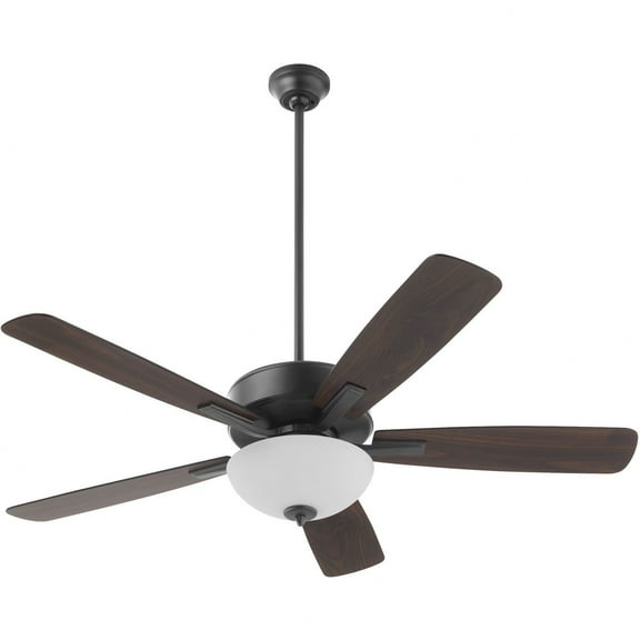 Quorum Lighting - Ovation - 5 Blade Ceiling Fan with Light Kit In Transitional